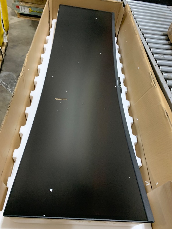 Photo 1 of INNOCN 49" Curved Monitor Ultrawide Gaming 120Hz 32:9 QHD 5120 x 1440P Computer Monitor, R1800, 99% sRGB, HDR400, USB Type C, DisplayPort, HDMI, Built-in Speakers, Height/Tilt Adjustable - 49C1R