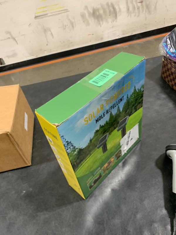 Photo 1 of Mole Repellent Solar Powered 8 Pack,Snake Vole Repellent Outdoor, Gopher Repellent Ultrasonic Solar Powered for Lawn Garden Waterproof, Sonic Mole Spikes,Get Rid of Moles Groundhog Chipmunk Repellent
