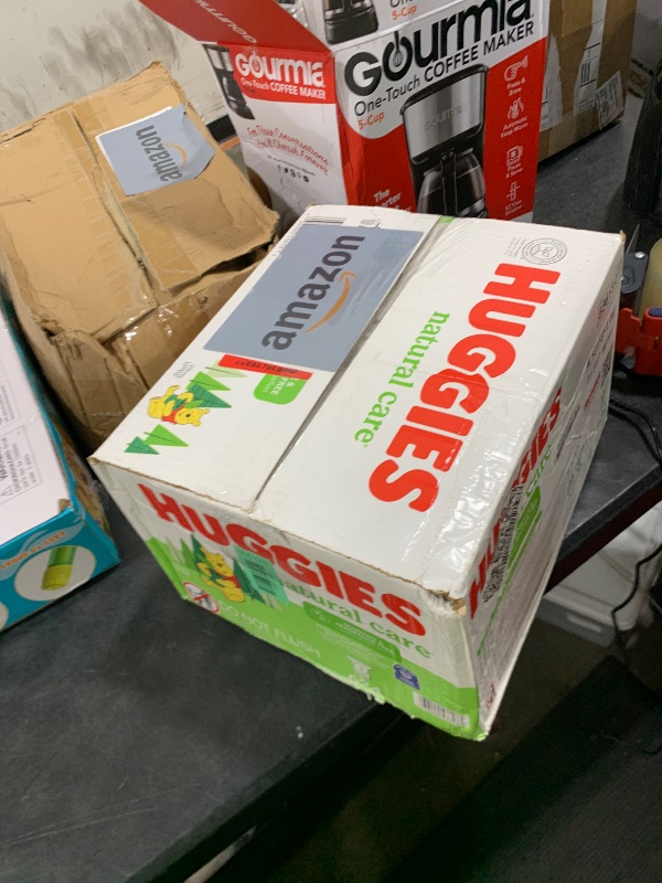 Photo 1 of Huggies Natural Care Sensitive Baby Wipes, Hypoallergenic, 99% Purified Water, 3 Refill Packs (624 Wipes Total)