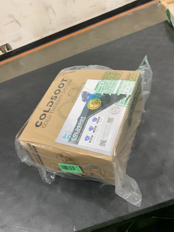 Photo 1 of COLDSOOT Cold Therapy Machine w/Timer, Compact and Portable Ice Machine for Knee After Surgery, Knee Replacement Recovery System, Cryotherapy Pain Relief w/Compression Pad for Shoulder, Hip and Ankle