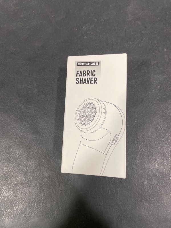 Photo 1 of POPCHOSE Fabric Shaver, Lint Remover for Clothes, Battery Operated Lint Shaver with 6-Leaf Blades, Sweater Shavers to Remove Pilling for Clothing, Couch, Furniture, Fuzz, Lint Ball, Pillings