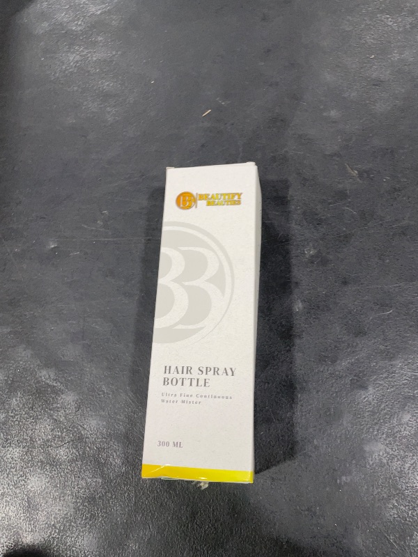 Photo 1 of BeautifyBeauties Spray Bottle For Hair – Continuous Mister Spray Bottle for Hairstyling, Cleaning, Plants, Pets, Barbers, Salons, Essential Oil Scents (10.1 Ounce)