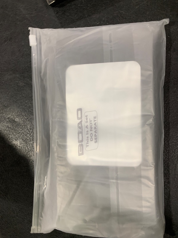 Photo 1 of Boao 100 Pieces Resealable Foil Food Storage Bags with Clear Window Coffee Beans Candy Packaging Pouch for Food Small Business Supplies for Jewelry Self Sealed Storage Bags(4 x 6 Inch,Black)