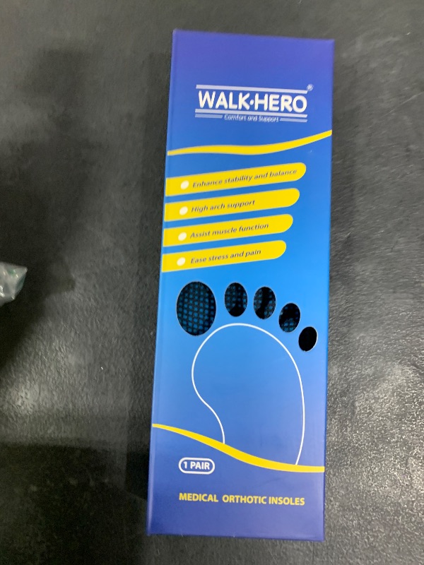 Photo 1 of Inserts Relieve Plantar Fasciitis - Flat Feet Insoles Arch Supports, Orthotic Insoles for Foot Pain Arch Pain Reduce Muscle Fatigue Absorb Shock (Mens 6-6 1/2 | Womens 8-8 1/2)