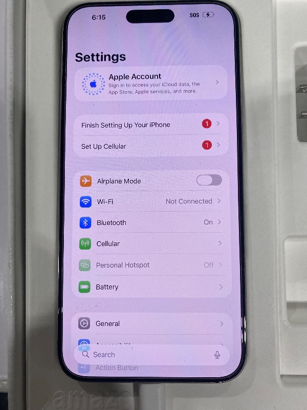 Photo 1 of Apple iPhone 15 Pro Max, 256GB, Natural Titanium - Unlocked (Renewed Premium)