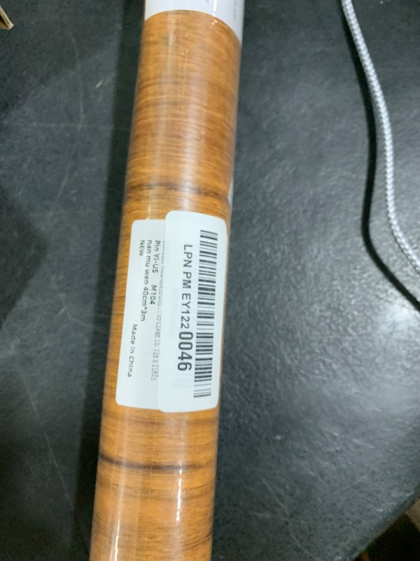 Photo 1 of COSNIGHT Wood Grain Contact Paper Peel and Stick Wallpaper Self Adhesive Wall Paper for Countertop Drawer Shelf Liner Cabinet Easy to Clean 15.7In x 118In