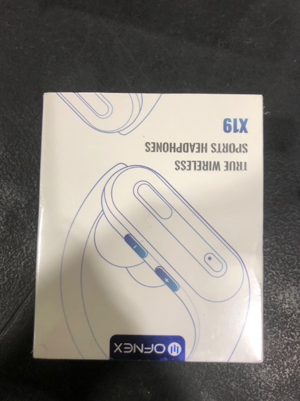 Photo 1 of Wireless Earbuds Bluetooth 5.3 Headphones 90 Hrs Playtime Ear Buds with Wireless Charging Case Power Display Over-Ear Earphones with Earhooks Waterproof Stereo Headset for Android Phone Workout Black
