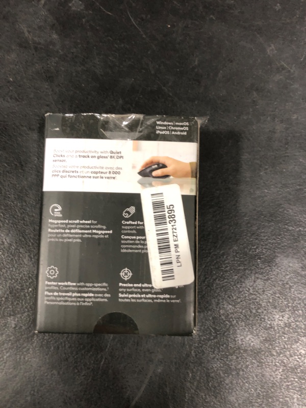 Photo 1 of Logitech MX Master 3S Bluetooth Edition Wireless Mouse, No USB Receiver - Ultra-Fast Scrolling, Ergo, 8K DPI, Track on Glass, Quiet Clicks, Works with Apple Mac, Windows PC, Linux, Chrome - Graphite