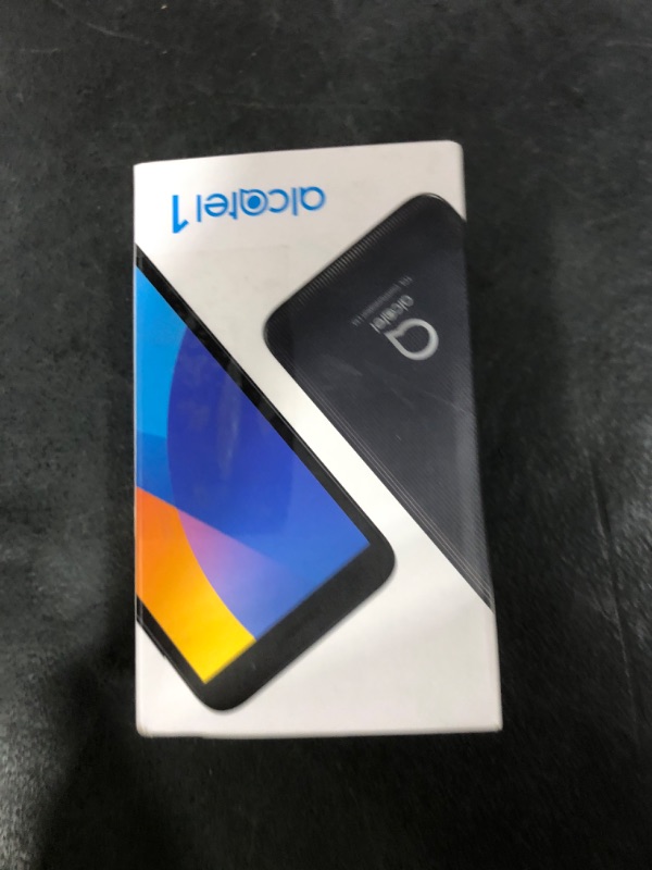 Photo 1 of Alcatel 1 (16GB) 5.0" Full View Display - Removable Battery - Dual SIM GSM Unlocked US & Global 4G LTE International Version - Volcano Black