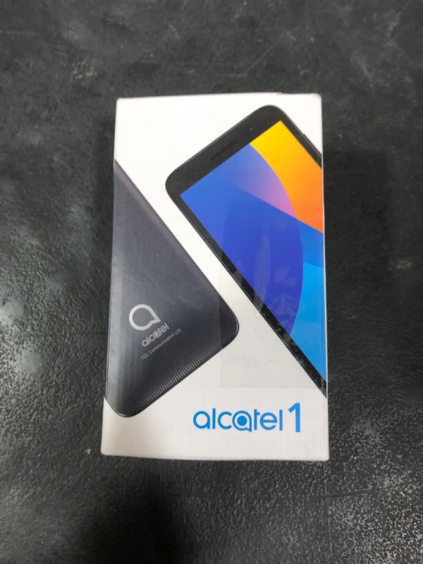 Photo 1 of Alcatel 1 (16GB) 5.0" Full View Display - Removable Battery - Dual SIM GSM Unlocked US & Global 4G LTE International Version - Volcano Black