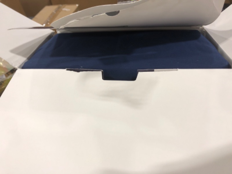 Photo 1 of THREAD SPREAD 100% Egyptian Cotton Sheets California King Size - 1500 Thread Count 4 PC Cal King Sheets Egyptian Cotton, Cooling Sateen Sheets, High Thread Count Sheets California King - Navy Blue