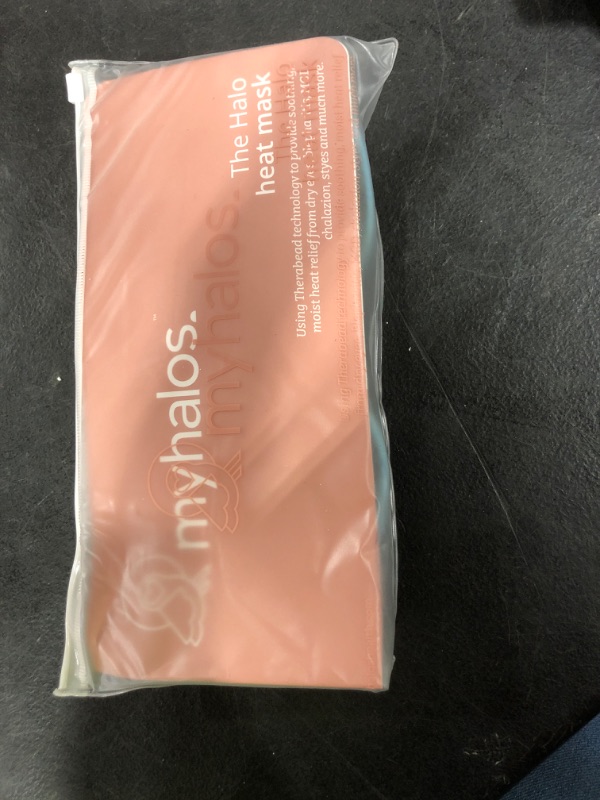 Photo 1 of MyHalos® Eye Mask for Dry Eyes - Steam Warm Compress for Eyes - Remove Styes, Chalazion Therapy Warming and Heating Pad Hot Compress - Moist Heat Mask for Blepharitis & MGD