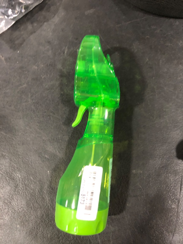 Photo 1 of O2COOL Deluxe Handheld Battery Powered Water Misting Fan (Green)