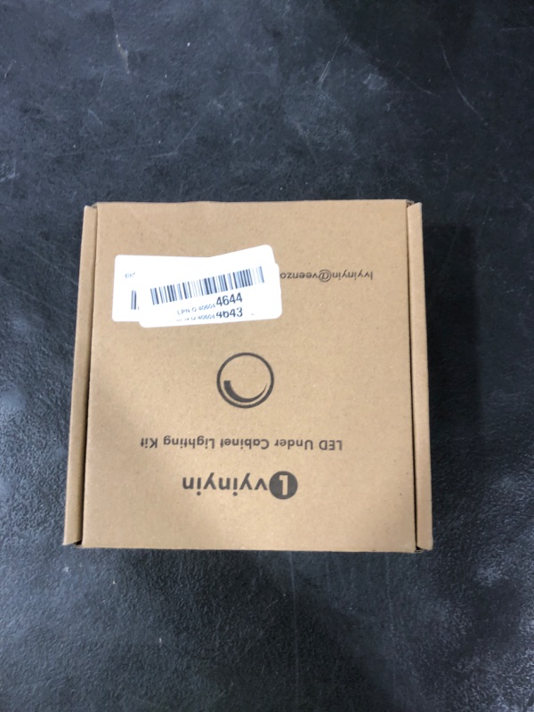 Photo 1 of Lvyinyin Single LED Kitchen Under Cabinet Puck Light, 120V Direct Wall Plug in Closet Cupboard Night Light, Easy to Mount, Inline On Off Switch, White Wires, 2 Packs, Warm White
