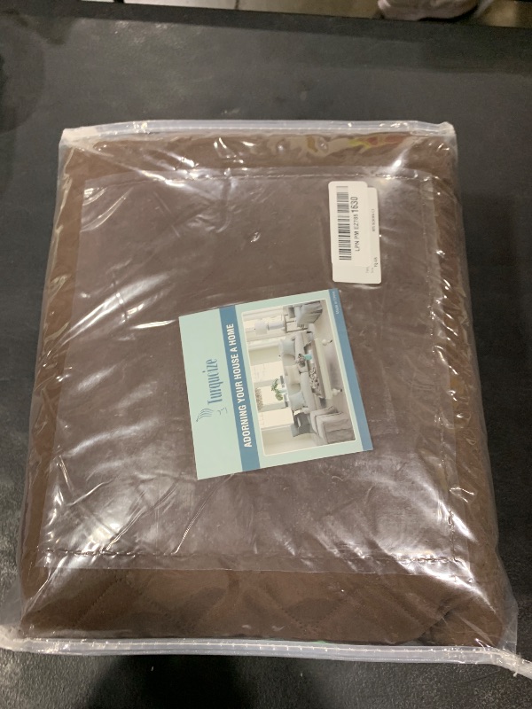 Photo 1 of Turquoize 100% Waterproof Sofa Covers Couch Cover Sofa Cover for Dogs Couch Protector Triple Non-Slip Sofa Slipcover for 3 Cushion Couch Furniture Protector for Pets, Kids,Dog (XL Sofa 78", Brown)