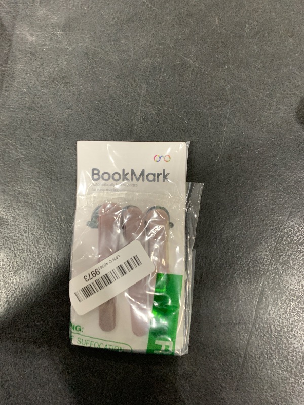Photo 1 of SMUK 3pcs Bookmarks for Reading Women, Automatic Silicone Book Marks for Book Lovers Men Women Teens, Unique Book Page Markers Holder Book Reading Accessories Gifts