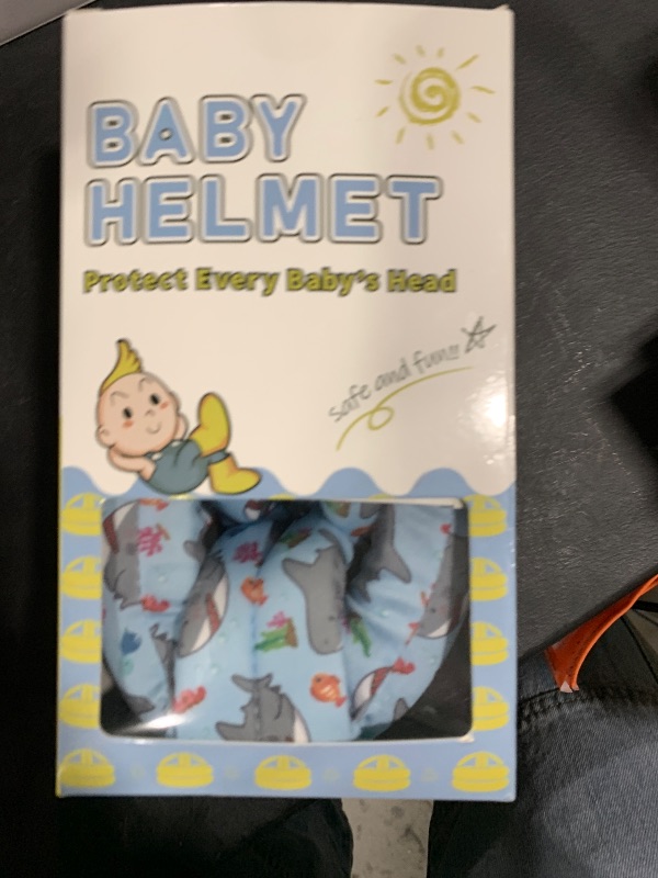 Photo 1 of Baby Helmet for Crawling & Walking - Head Protector for Infants, Soft Cushion Safety Headguard, Toddler Inflatable Helmets 6-12 Months