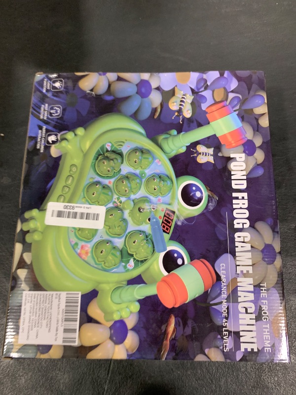 Photo 1 of HopeRock Toys for 2 3 4 5 Year Old Boy,Toddler Toys Age 2-4, Whack A Frog Game,with 5 Modes,45 Levels,9 Music Spray and Light-up, Baby Toy Gifts for Early Learning, Birthday Gift for Toddler Boy Toys