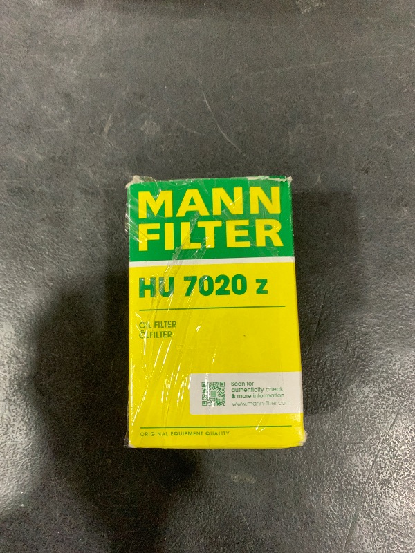 Photo 1 of MANN-FILTER HU 7020 Z Oil Filter - Cartridge