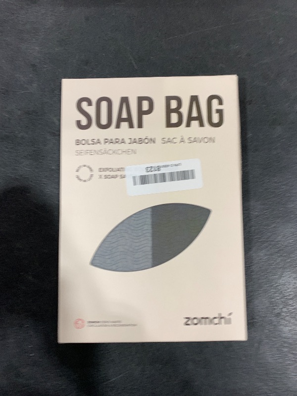 Photo 1 of ZOMCHI 2 Pieces Different Roughness Soap Pouch and Soap Saver Pocket for Use in Shower, Body Scrubber Shower Sponge, Premium Exfoliating Soap Bag