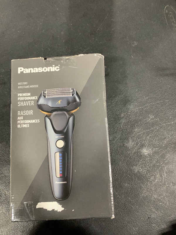Photo 1 of Panasonic ARC5 Electric Razor for Men with Pop-up Trimmer, Wet Dry 5-Blade Electric Shaver with Intelligent Shave Sensor and 16D Flexible Pivoting Head - ES-LV67-K (Black)