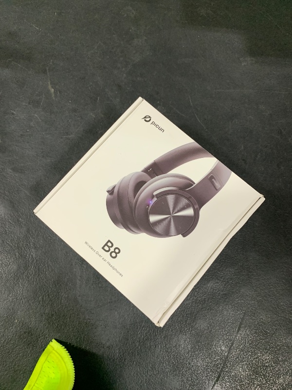 Photo 1 of Picun B8 Bluetooth Headphones, 120H Playtime Headphone Wireless Bluetooth with 3 EQ Modes, Low Latency, Hands-Free Calls, Over Ear Headphones for Travel Home Office Cellphone PC Black