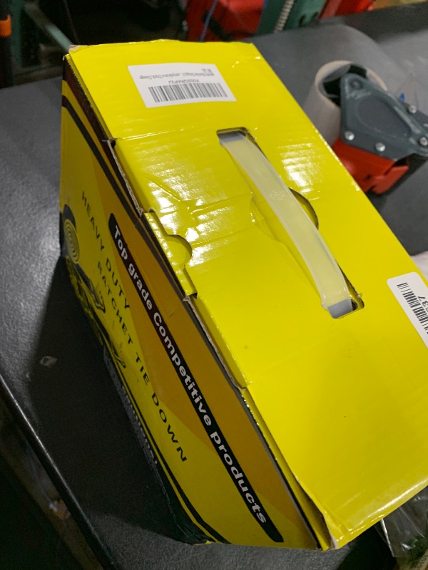 Photo 1 of gaoxin Ratchet Straps,2 inch x 17' Heavy Duty Ratchet Straps Load up to 10000Lbs Cargo Straps for Trucks,tie Down Strap for Moving Appliances,Lawn Equipment,Motorcycle in a Truck,Orange