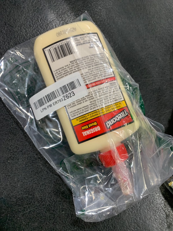 Photo 1 of Titebond Original Wood Glue 5063, Industry Standard for Woodworking, Furniture Repair/Assembly, Construction, Home Repair or Modeling, 8 oz