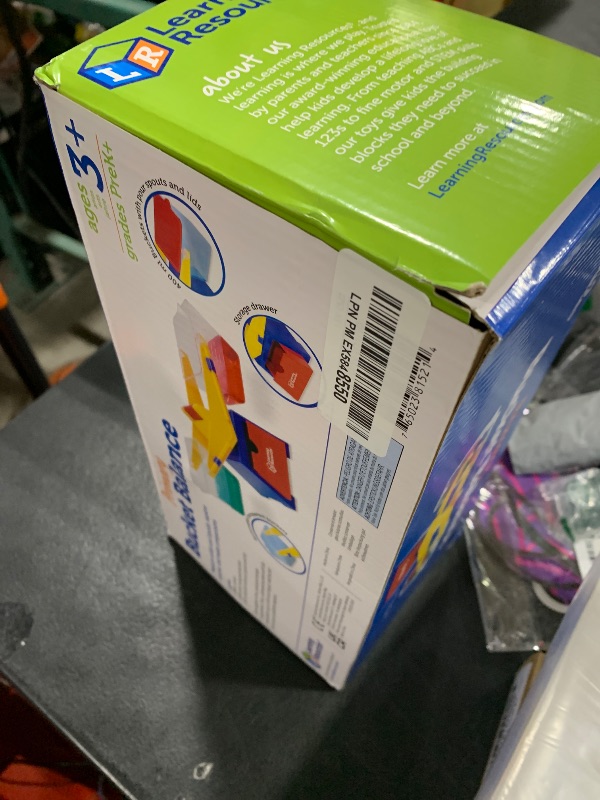 Photo 1 of Learning Resources Primary Bucket Balance Teaching Scale - 1 Piece, Ages 3+, Math for Preschoolers, Classroom Balance Scale, Balance Scale for Kids, Science for Kids,Back to School Supplies