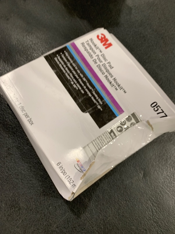 Photo 1 of 3M Hookit Disc Pad 05776, Easy Change Out, Medium Density Foam, 6 in