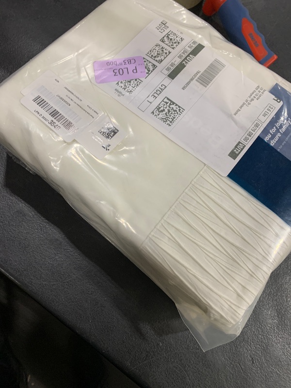 Photo 1 of Bedsure King Size Sheets Set - 4 Pieces Soft King Sheets - Breathable & Cooling - Hotel Luxury - Easy Care Polyester Microfiber Bedding for Women, Men, Ivory