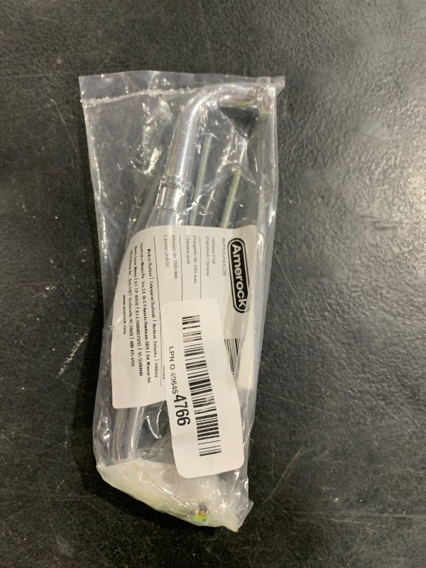 Photo 1 of Amerock | Cabinet Pull | Polished Chrome | 6-5/16 inch (160 mm) Center-to-Center | Granby | 1 Pack | Drawer Pull | Drawer Handle | Cabinet Hardware