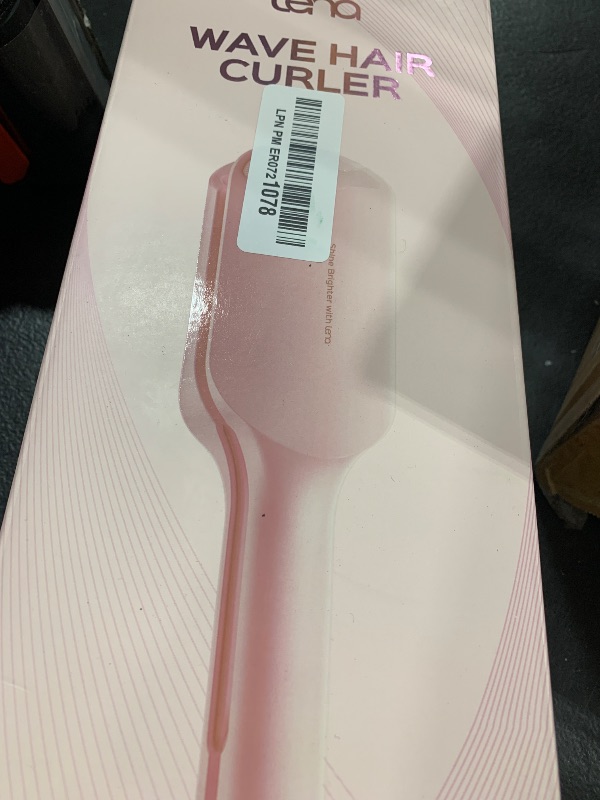 Photo 1 of Waver Curling Iron LENA S12 Beach Waver Curling Wand, Hair Tool with 2 Barrels, Anti-Scald Protection, Adjustable Time & Temps, Dual Voltage, Titanium Coating for Effortless, Long-Lasting Waves