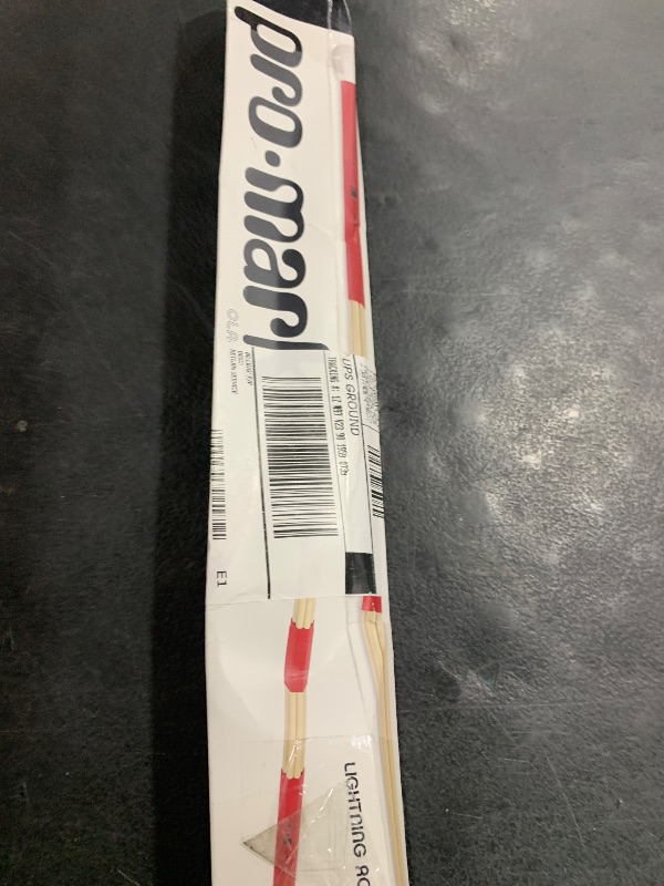 Photo 1 of ProMark Lightning Rods Drum Sticks - L-Rods Dowel Drumsticks - Quiet, For Small Performances - 5B, .530" Diameter - 16" Length - 1 Pair