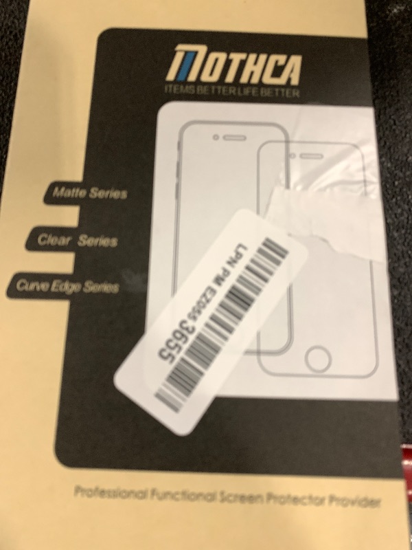 Photo 1 of Mothca 2 Pack Matte Glass Screen Protector for iPhone 16 Pro Max[6.9 inch] + 2 Pack Camera Lens Protector, Anti-Glare & Anti-Fingerprint Case Friendly Tempered Glass Film, Bubble Free, Smooth as Silk