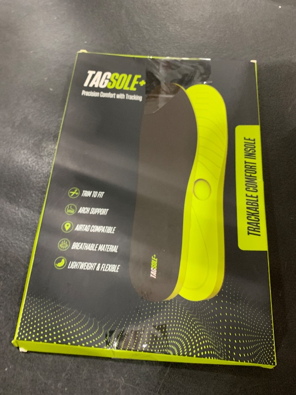 Photo 1 of TagSole+ AirTag Shoe Insole - Comfortable & Secure AirTag Shoe Insert for Safety | Airtag Shoe Insole Kids, Elderly & Special Needs – Airtag Hidden Accessory (12-16cm / 4.72-6.30“)