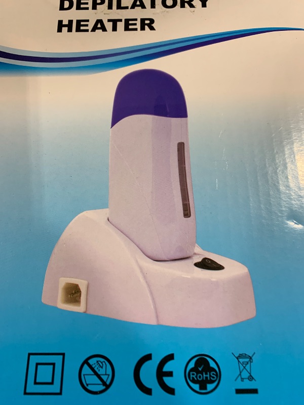 Photo 1 of Nynelly Portable Single Depilatory Roll on Wax Warmer with Heater Base for Women Men Hair leg,Armpit,Bikini