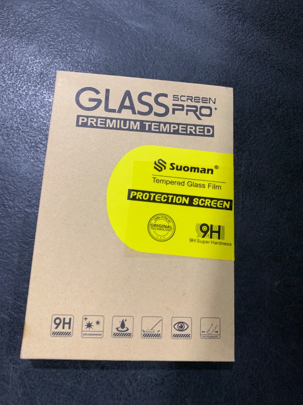 Photo 1 of Suoman 4-Pack for Samsung Galaxy Watch 7/8 Ultra 47mm (2024/2025) Tempered Glass Screen Protector, [Anti-Scratch] 9H Hardness protective film