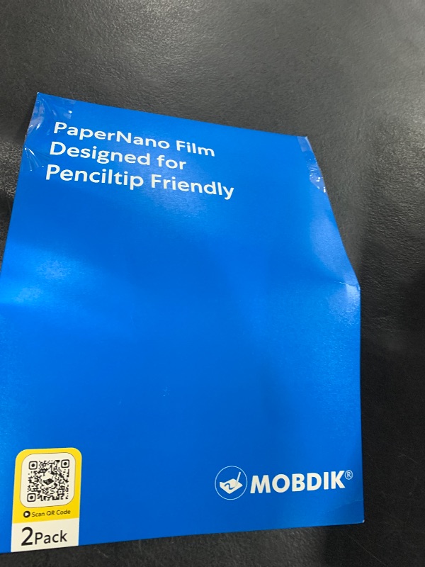 Photo 1 of MOBDIK 2 Pack Paperfeel Screen Protector Compatible with iPad Pro 11 (2022&2021&2020&2018)/ iPad Air 5th & Air 4th Generation(10.9 Inch), Crafted for Natural Writing, Anti Glare, Easy Installation