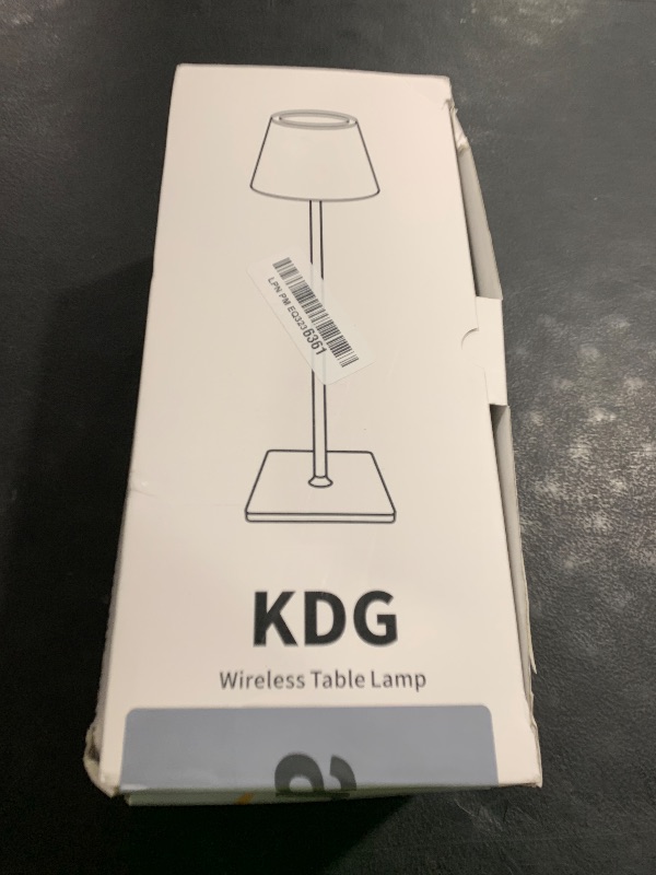 Photo 1 of KDG 2 Pack Cordless Table Lamp,Portable LED Desk Lamp, 4000mAh Battery Operated, 3 Color Stepless Dimming Up, for Restaurant/Bedroom/Bars/Outdoor Party/Camping/Coffee Shop Night Light(Brown)