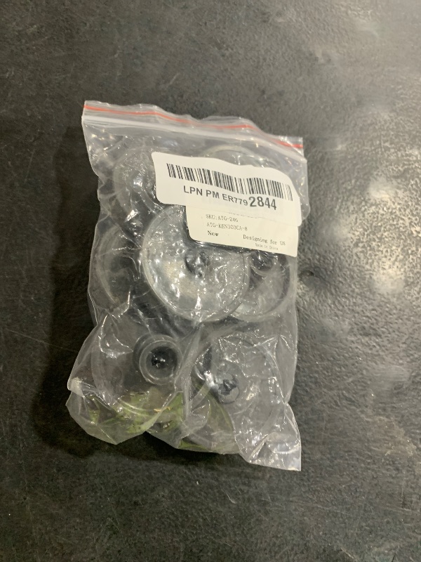 Photo 1 of 5304532229 5304521179 Dishwasher Wheels Replacement for Frigidaire Lower Dishrack Rollers Assembly BGHD2433KF0 BGHD2433KF1 Frigidaire Dishwasher Parts Bottom Rack Wheels Basket Lower Rollers 8Pcs