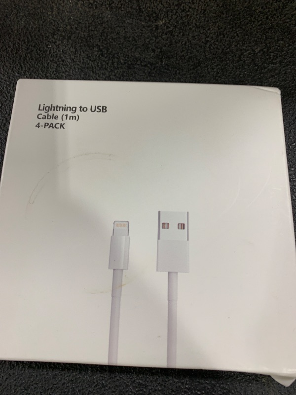Photo 1 of 4Pack [Apple MFi Certified] Charger Lightning to USB Charging Cable Cord Compatible iPhone 14/13/12/11 Pro/11/XS MAX/XR/8/7/6s Plus,iPad Pro/Air/Mini,iPod Touch