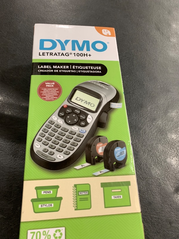Photo 1 of DYMO LetraTag 100H Plus Handheld Label Maker for Office or Home