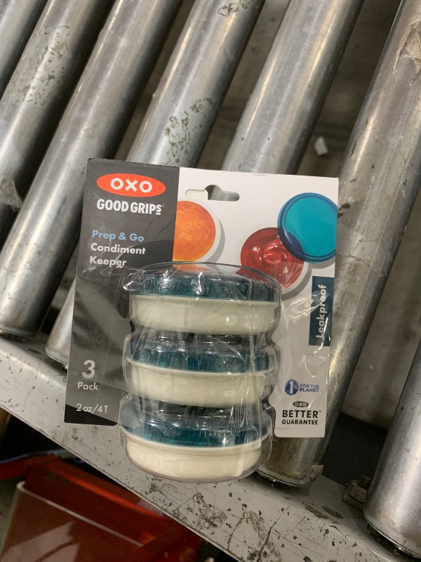 Photo 1 of OXO Good Grips Prep & Go Leakproof Condiment Containers - 3 pack