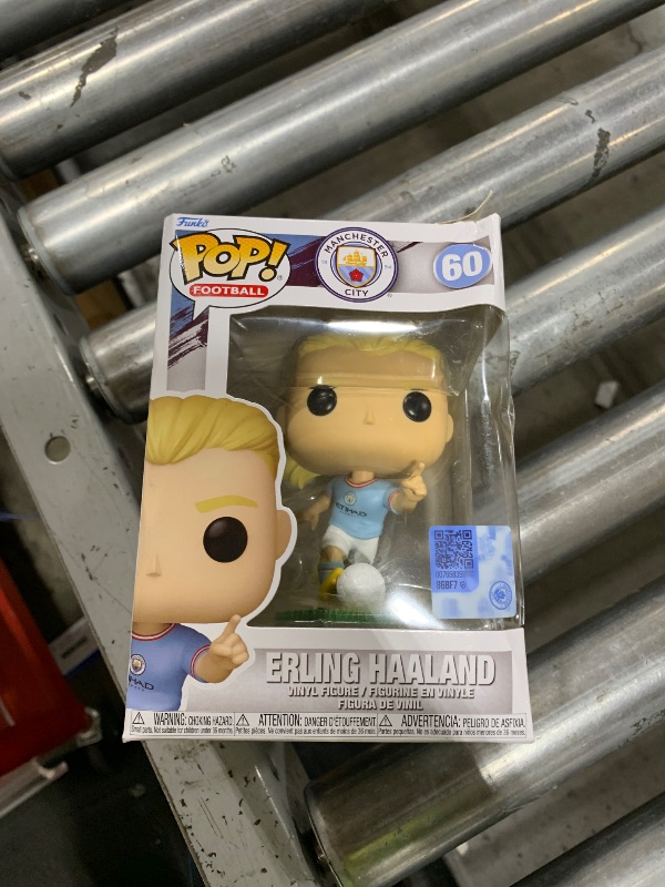 Photo 1 of Funko POP! Football: Erling Haaland - Manchester City FC - Collectable Vinyl Figure - Gift Idea - Official Merchandise - for Kids & Adults - Sports Fans - Model Figure for Collectors