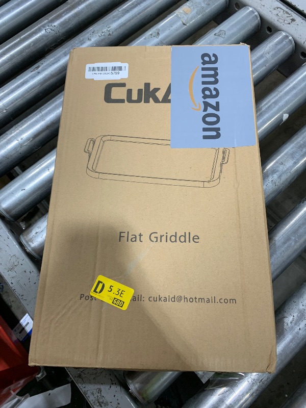 Photo 1 of CukAid Flat Top Grill - Non-Stick Stovetop Griddle, Aluminum, Dishwasher Safe