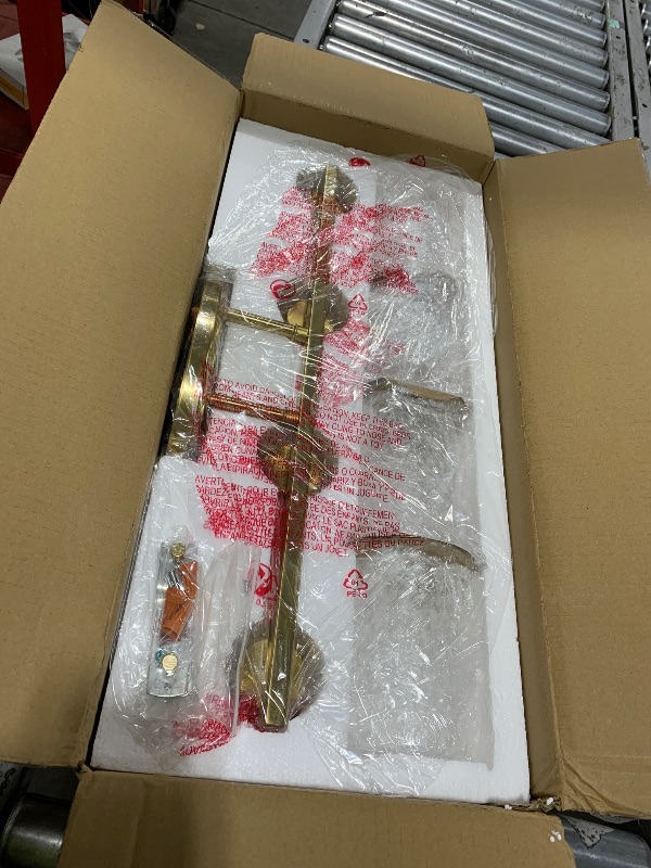 Photo 1 of Bathroom Vanity Light Fixtures Over Mirror, Seeded Hammered Glass Bathroom Vanity Light, 4 Light Brushed Gold Bathroom Light Fixtures with Clear Glass, Modern Rustproof Vanity Light Wall Mount