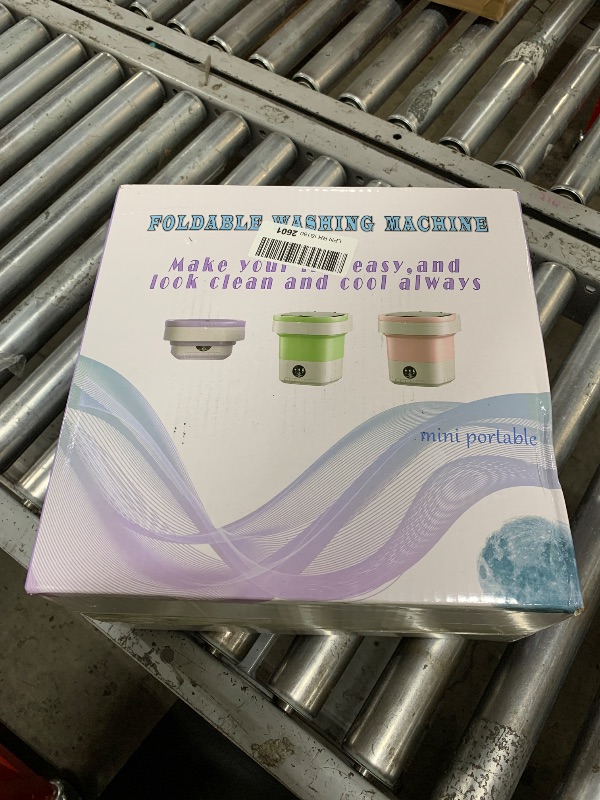 Photo 1 of Portable Mini Washing Machine, 16L Upgraded with Spin Basket Laundry Machine, 3 Cleaning Modes Suitable for Small Clothes, Foldable Design Ideal for Hotel Campain Apartment and Home