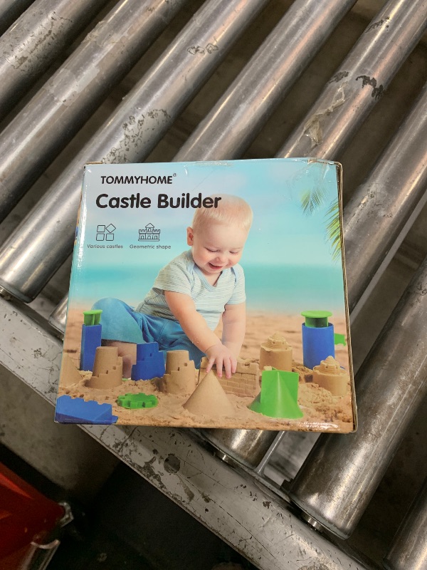 Photo 1 of Beach Toys-Sand Brick Maker and Castle Set Compatible with Kinetic Sand.Sand Castle Making Tools (Castle)