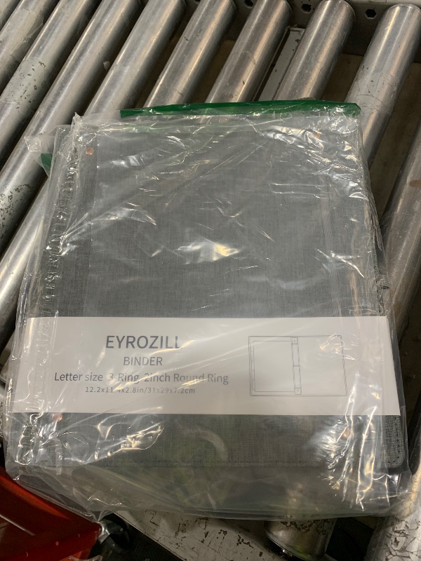 Photo 1 of EYROZILL 3 Ring Binder 2 Inch, Binder for Letter Size (11" x 8.5") with 5 Tab Dividers, File Folder Labels and Low Profile Clipboards, Life Tree